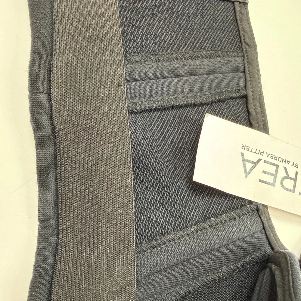 Terea Andrea Pitter Corset Belt Women XXS Black NWT Hook Eye Boned TR-109